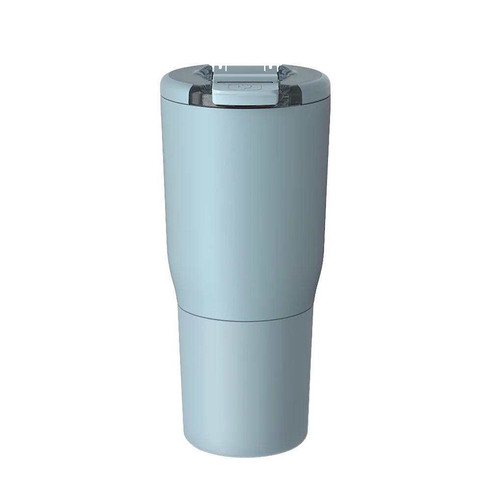 Front customization side of the BruMate Nav Tumbler 25 oz in Mist 