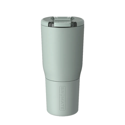 Back customization side of the BruMate Nav Tumbler 25 oz in Sage 