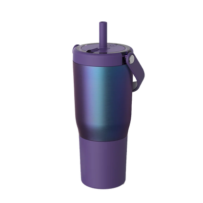Front customization side of the BruMate Resa Tumbler 25 oz in Dark Aura 