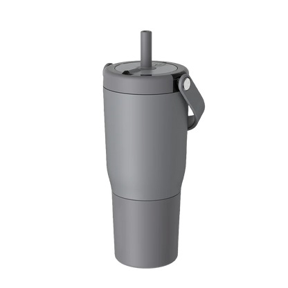 Front customization side of the BruMate Resa Tumbler 25 oz in Matte Grey 