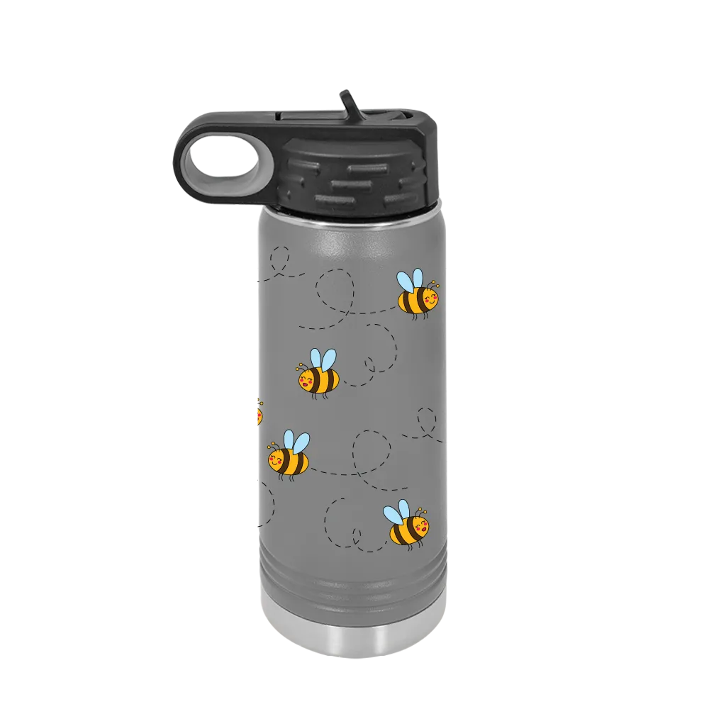 Buzzy Bees Wrap Water Bottle | 20 oz