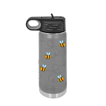 Buzzy Bees Wrap Water Bottle | 20 oz