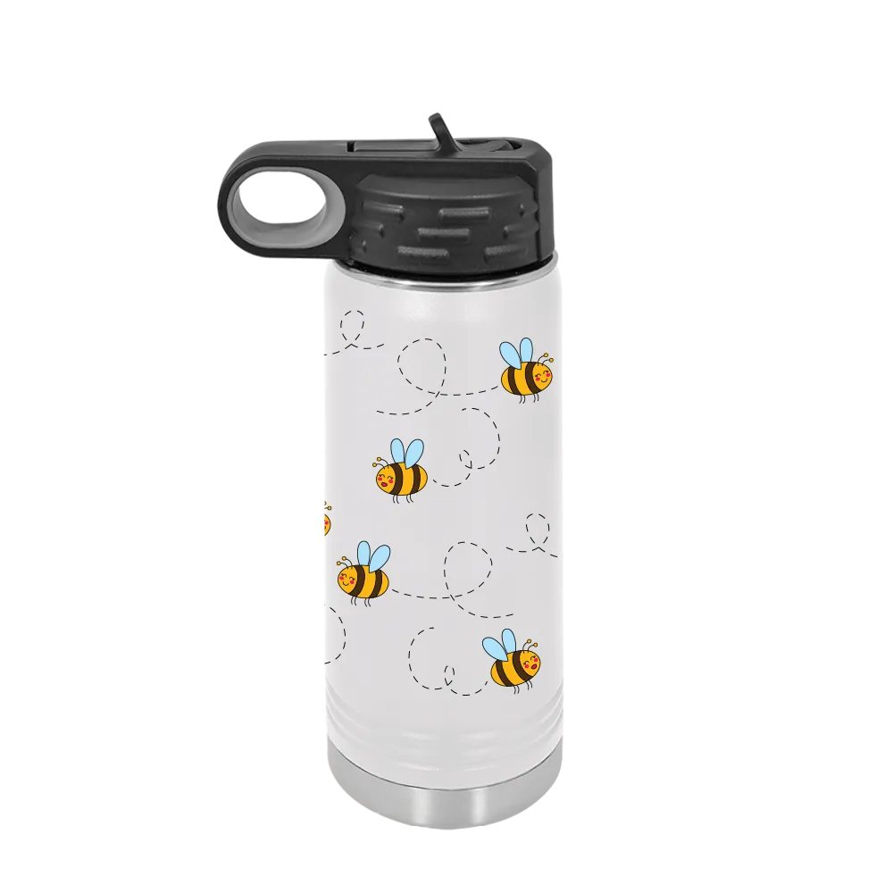 Buzzy Bees Wrap Water Bottle | 20 oz