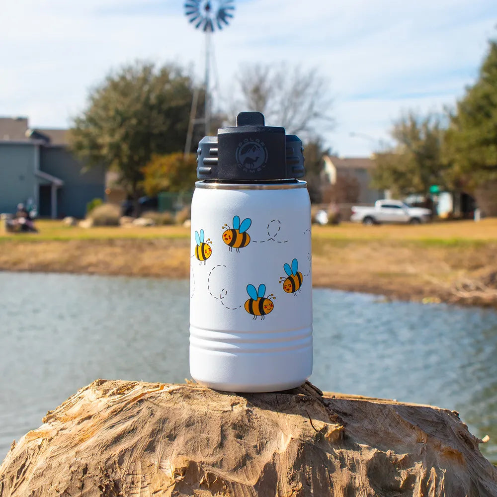 Buzzy Bees Wrap Water Bottle | 20 oz