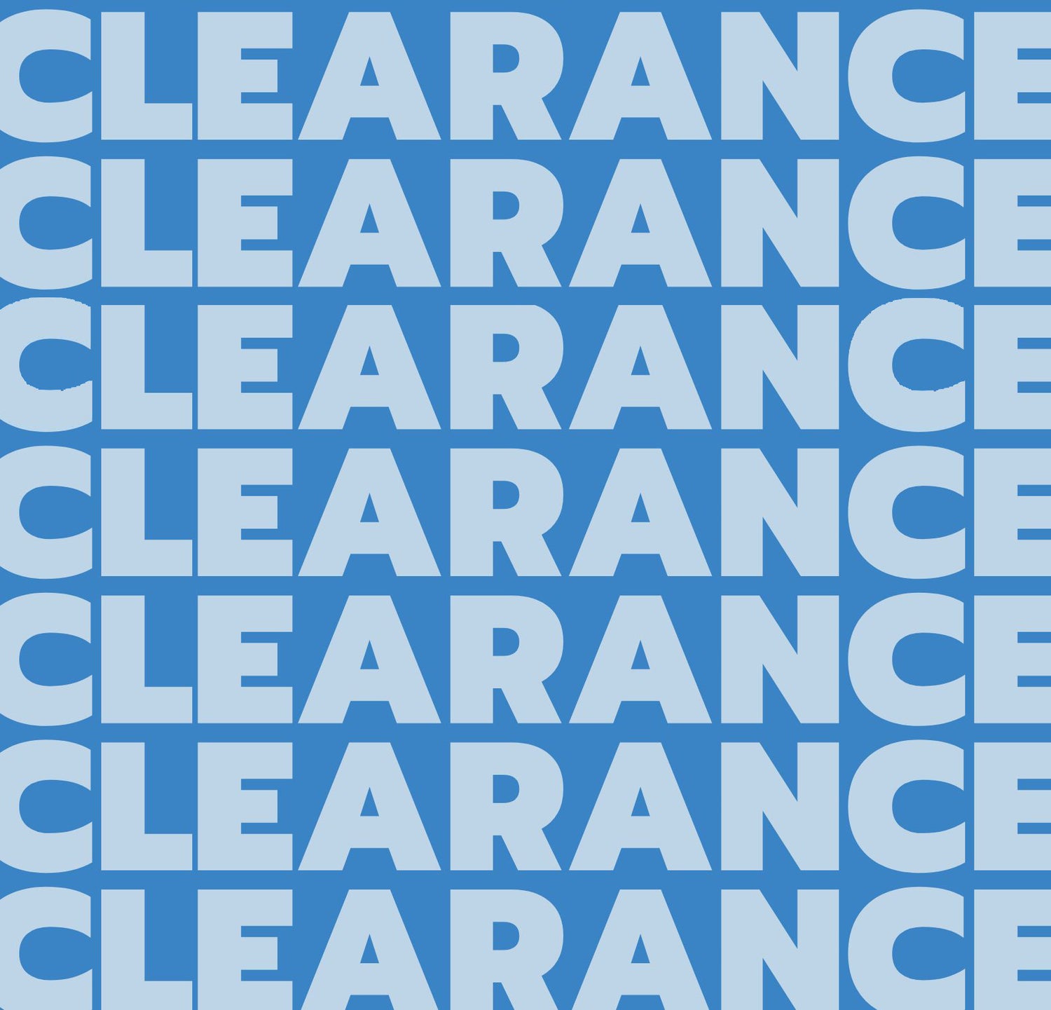 clearance collection banner