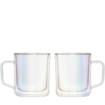 Corkcicle Glass Mugs in prism 