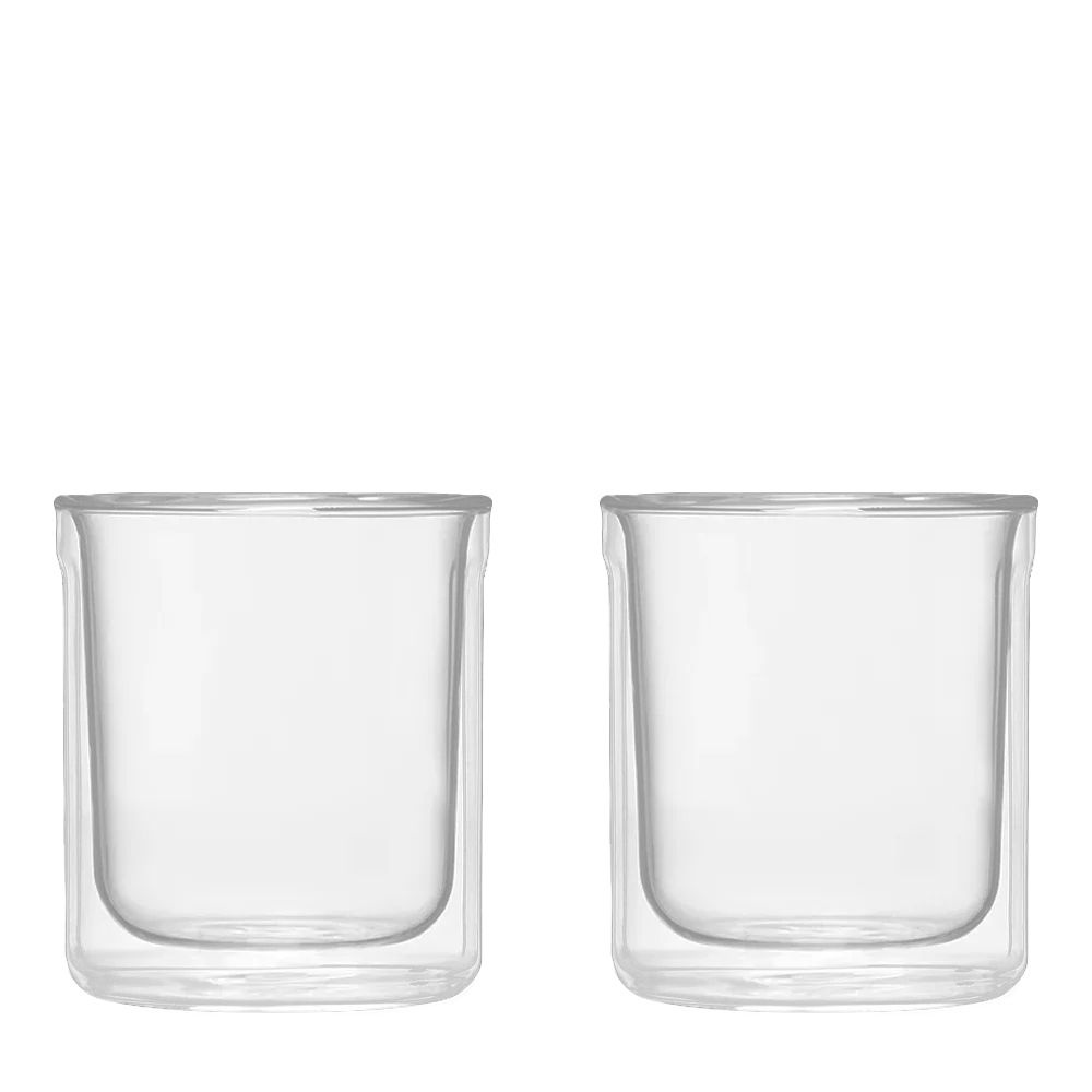 Corkcicle rock glass set of 2 in clear 