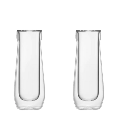 Corkcicle glass flues in clear 