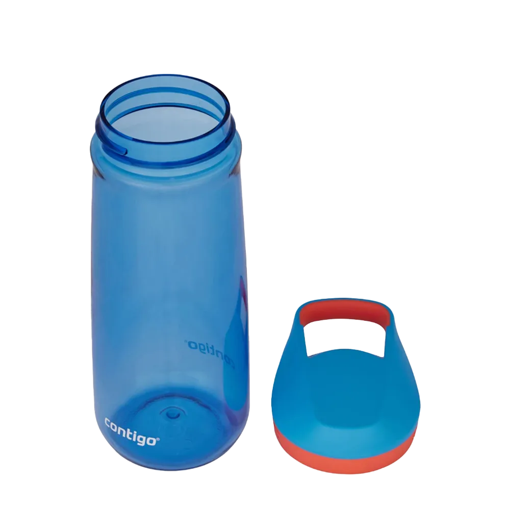 Customized Contigo Kids Micah Water Bottle top off 