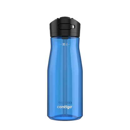 Customized Contigo 32 oz Ashland 2.0 Bottle in Blue Poppy 