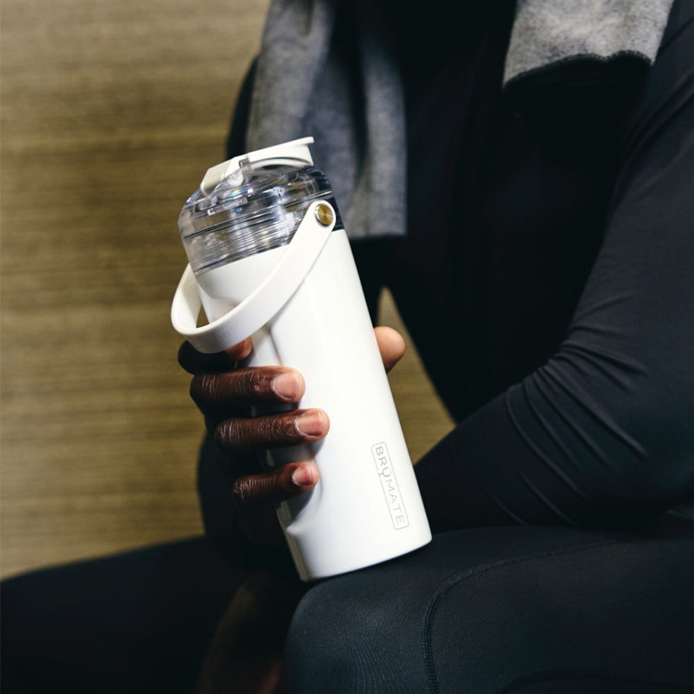 White Brumate multishaker tumbler