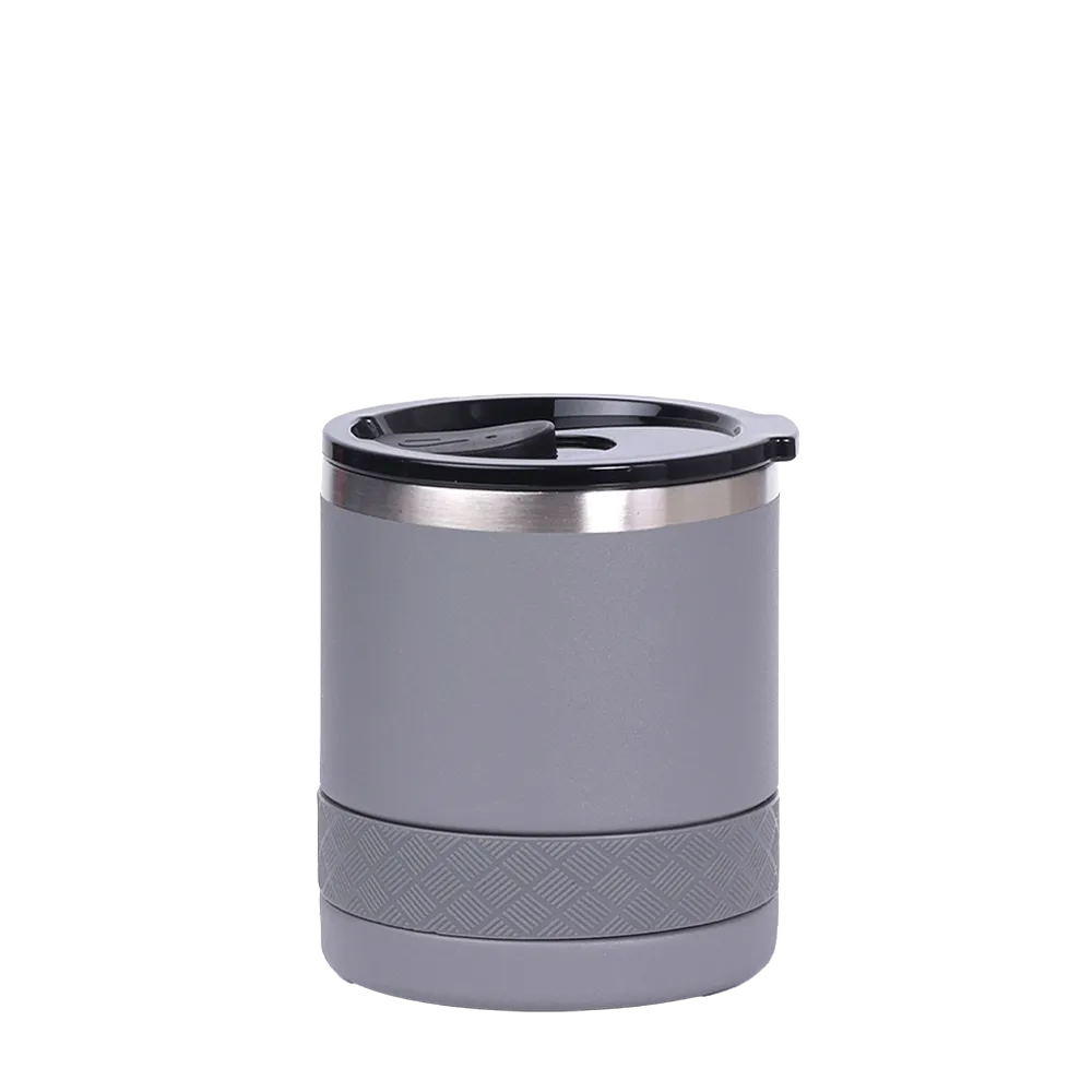 Elemental Recess Lowball Tumbler 10 oz Graphite 