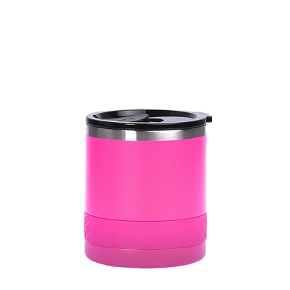 Elemental Recess Lowball Tumbler 10 oz Hot Pink 