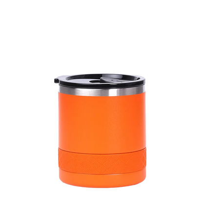 Elemental Recess Lowball Tumbler 10 oz Orange 