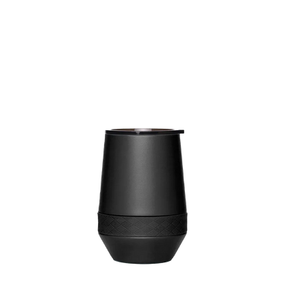 Elemental Recess Stemless Tumbler 10 oz Black 