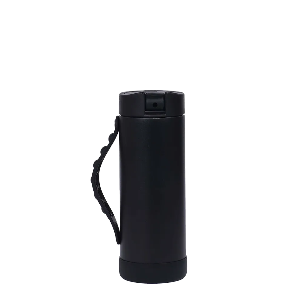 Elemental Iconic Pop Fidget Bottle 14 oz Black 