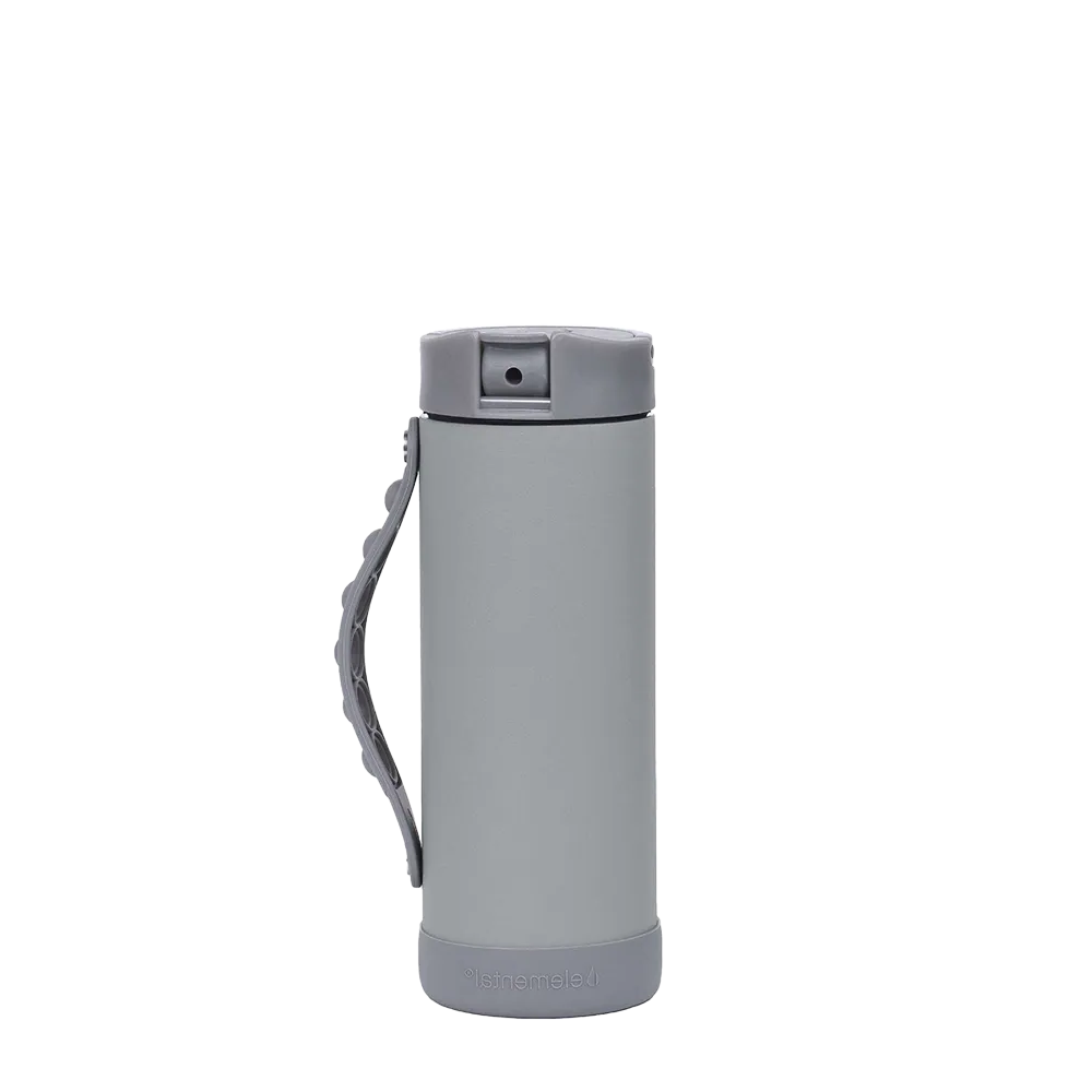 Elemental Iconic Pop Fidget Bottle 14 oz Graphite 