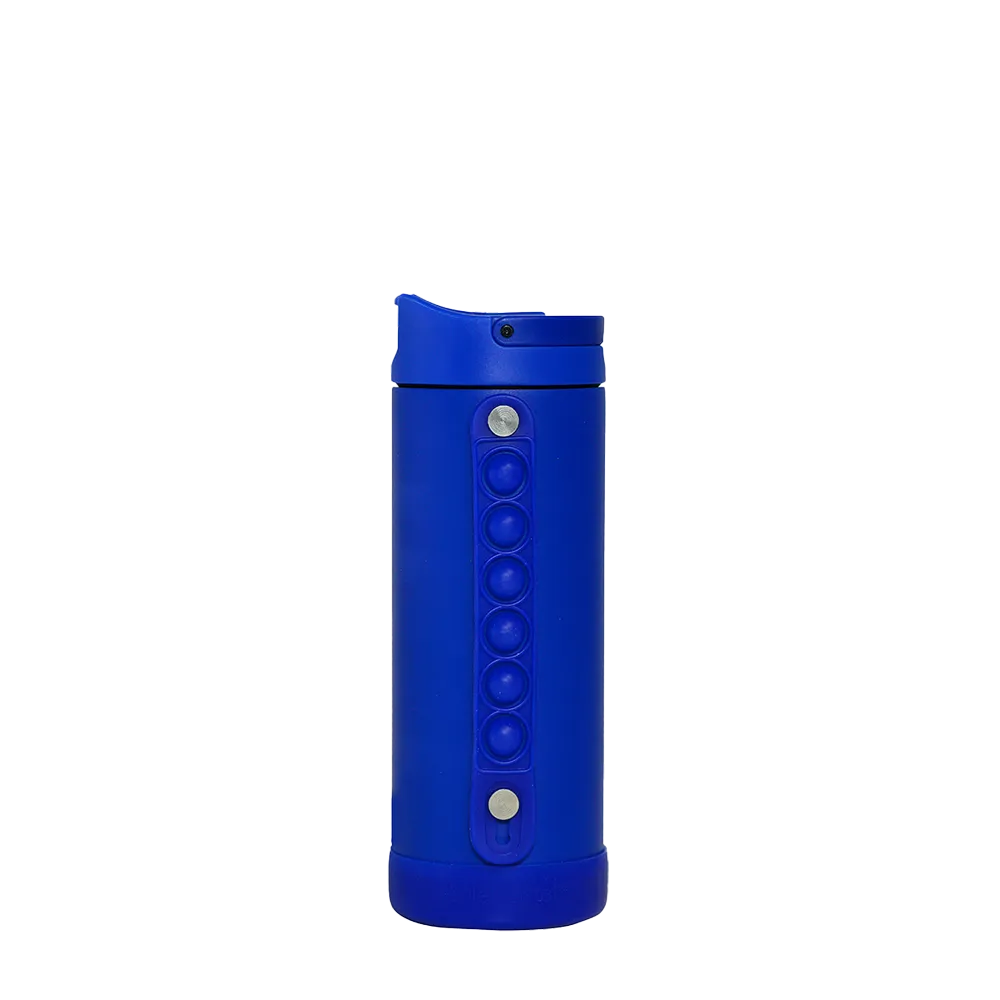 Elemental Iconic Pop Fidget Bottle 14 oz Royal Blue 