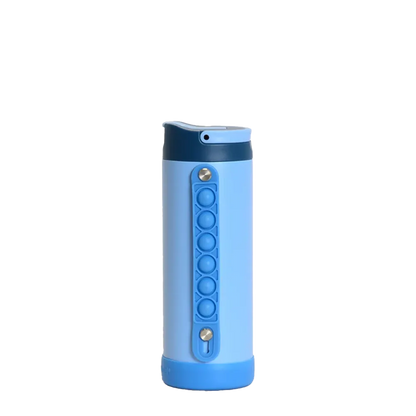 Elemental Iconic Pop Fidget Bottle 14 oz Ocean Blue 