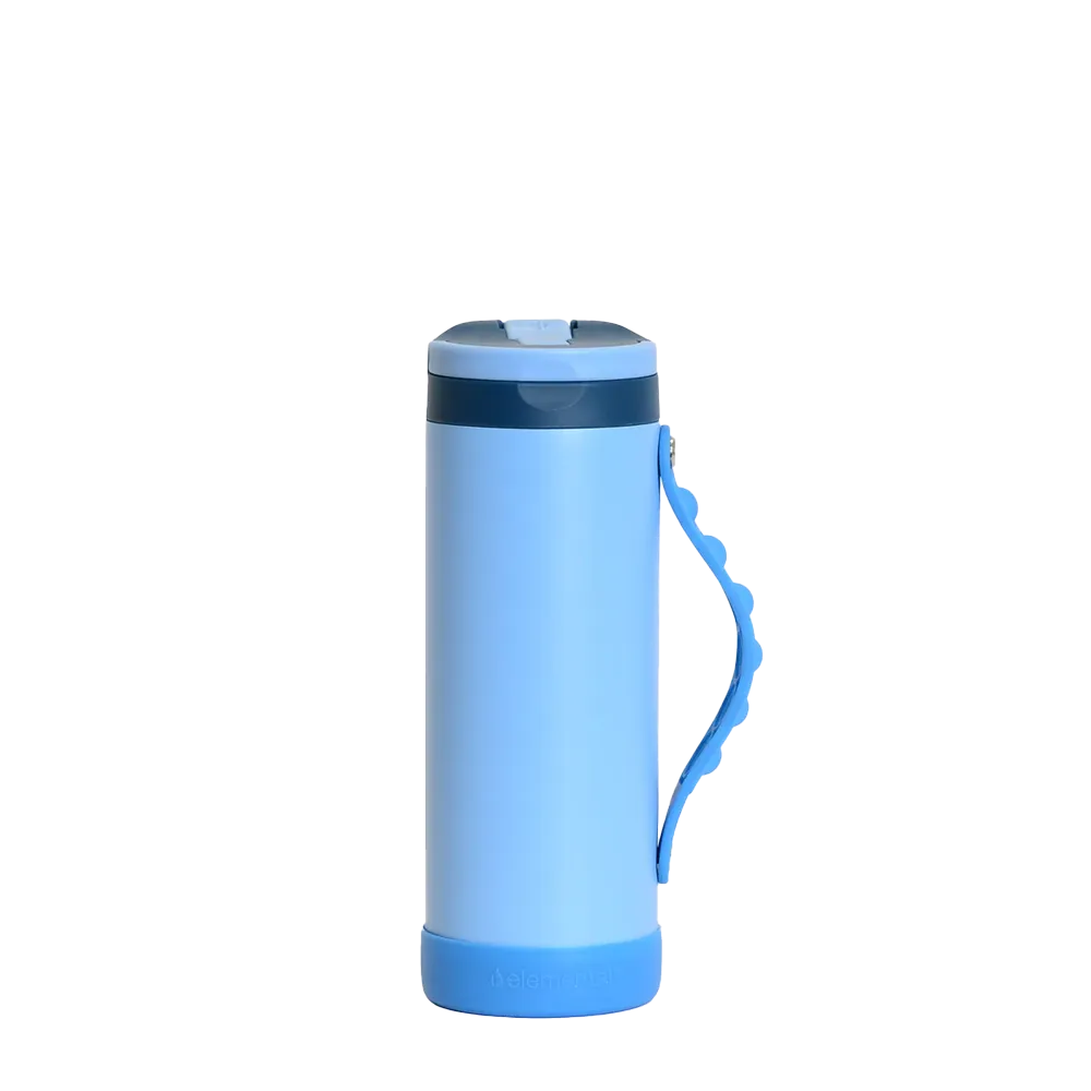 Elemental Iconic Pop Fidget Bottle 14 oz Ocean Blue 