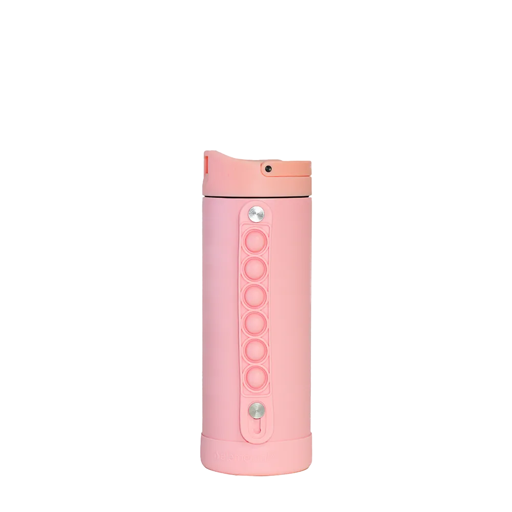 Elemental Iconic Pop Fidget Bottle 14 oz Rose 