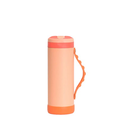 Elemental Iconic Pop Fidget Bottle 14 oz Peach Sunrise 