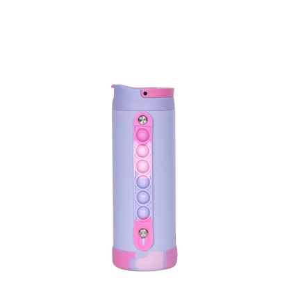 Elemental Iconic Pop Fidget Bottle 14 oz Lilac Tie Dye 