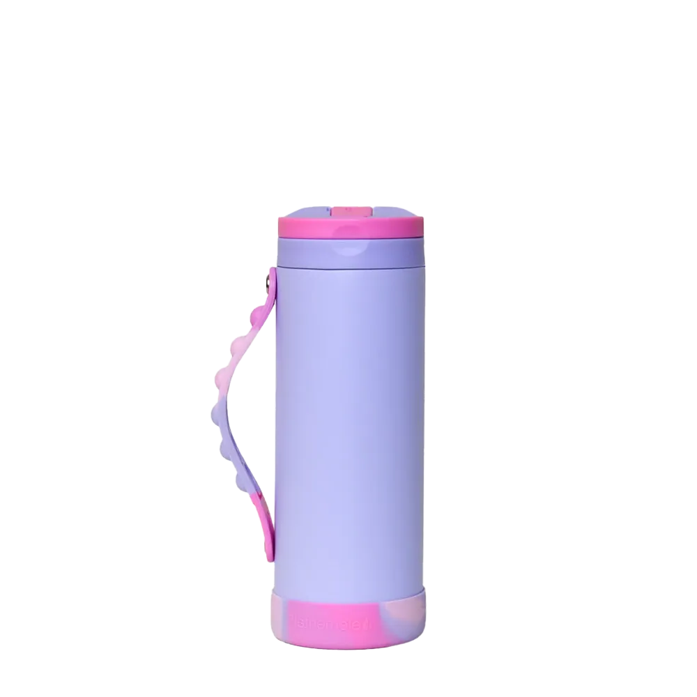 Elemental Iconic Pop Fidget Bottle 14 oz Lilac Tie Dye 