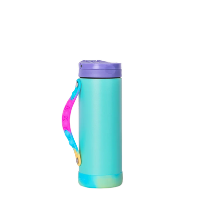 Elemental Iconic Pop Fidget Bottle 14 oz Popin Blue Tie Dye 