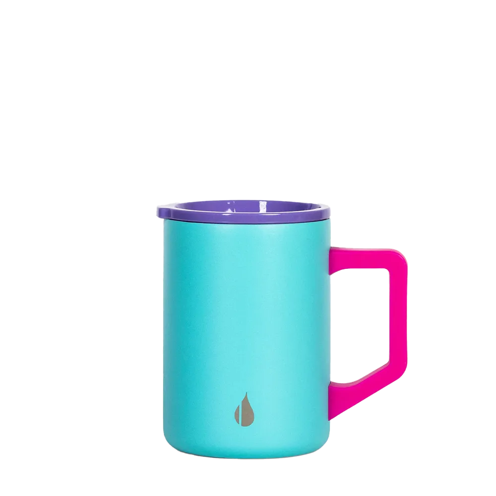 Elemental Summit Mug 16 oz Blue Tie Dye 