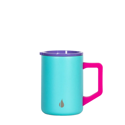 Elemental Summit Mug 16 oz Blue Tie Dye 