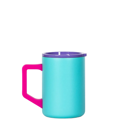 Elemental Summit Mug 16 oz Blue Tie Dye 