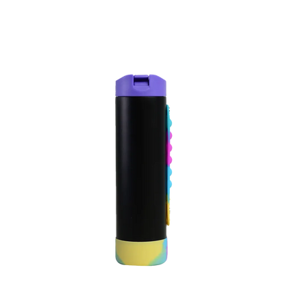 Elemental Iconic Pop Fidget Bottle 20 oz Black Tie Dye 