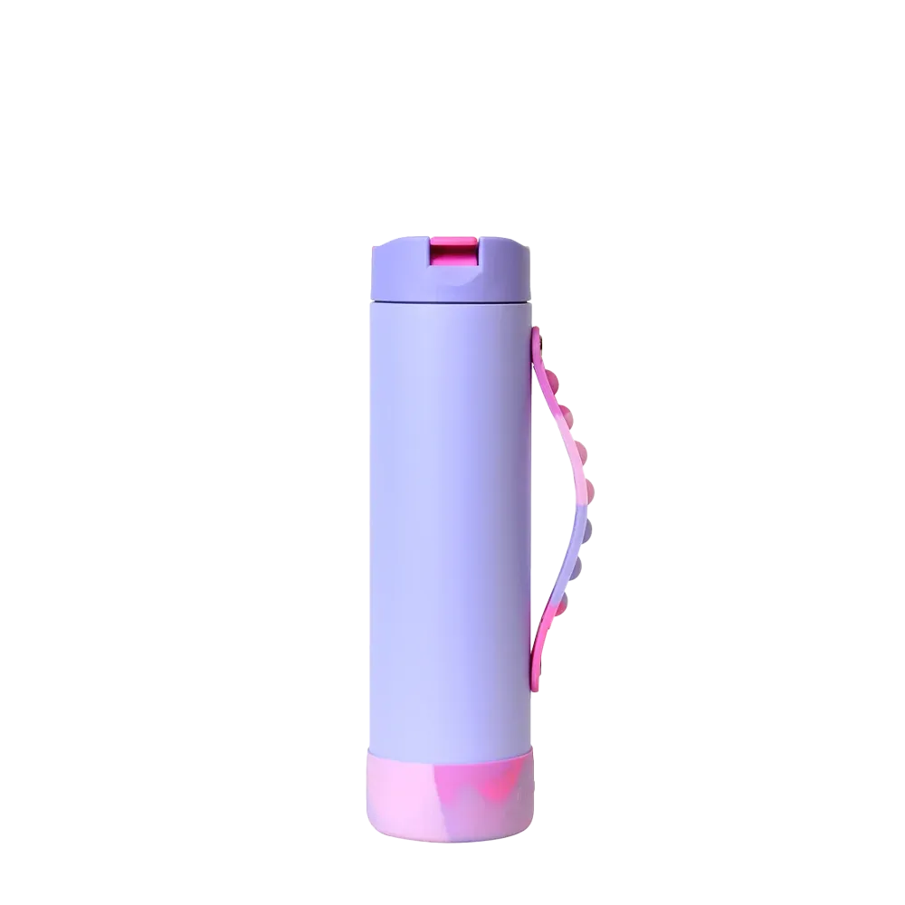 Elemental Iconic Pop Fidget Bottle 20 oz Lilac Tie Dye 