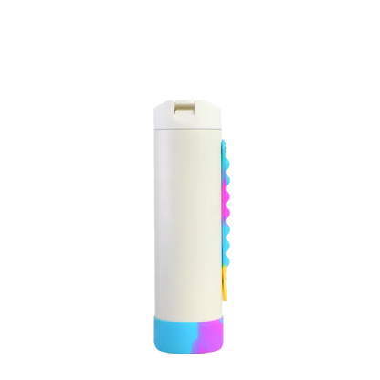Elemental Iconic Pop Fidget Bottle 20 oz White Tie Dye 