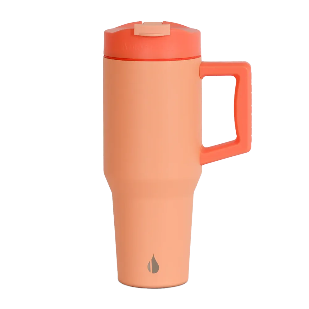 Elemental Commuter Tumbler 32 oz Peach Sunrise 