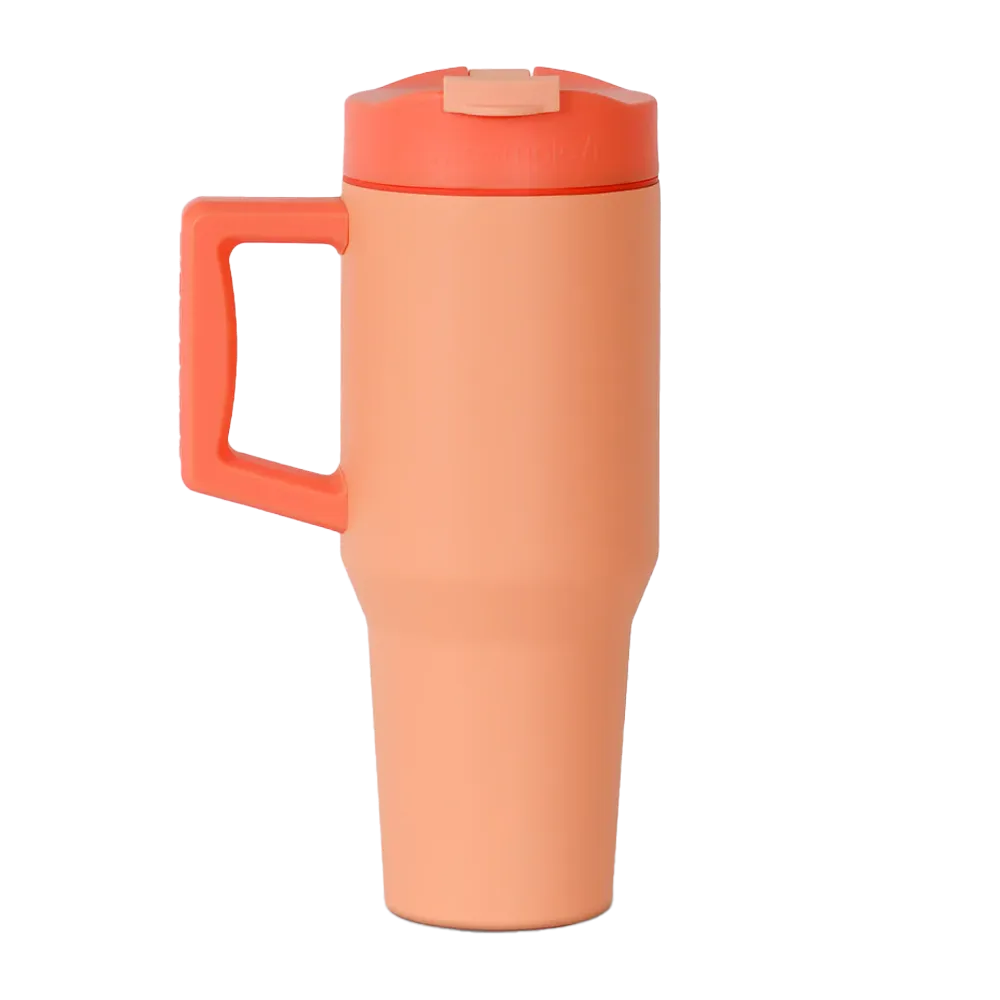 Elemental Commuter Tumbler 32 oz Peach Sunrise 