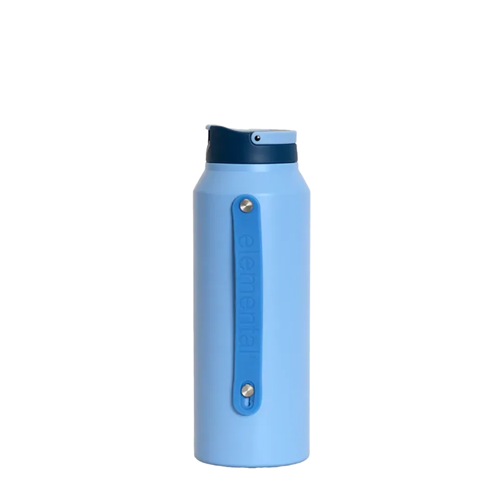 Elemental Iconic Sport Bottle 32 oz Ocean Blue 