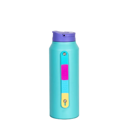 Elemental Iconic Sport Bottle 32 oz Blue Tie Dye 