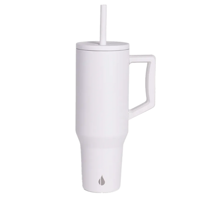 Elemental Commuter Tumbler 40 oz White 