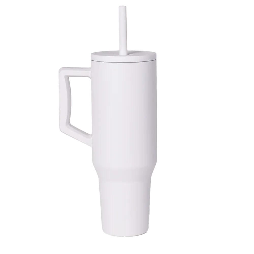 Elemental Commuter Tumbler 40 oz White 