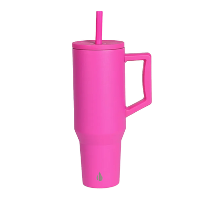 Elemental Commuter Tumbler 40 oz Hot Pink 