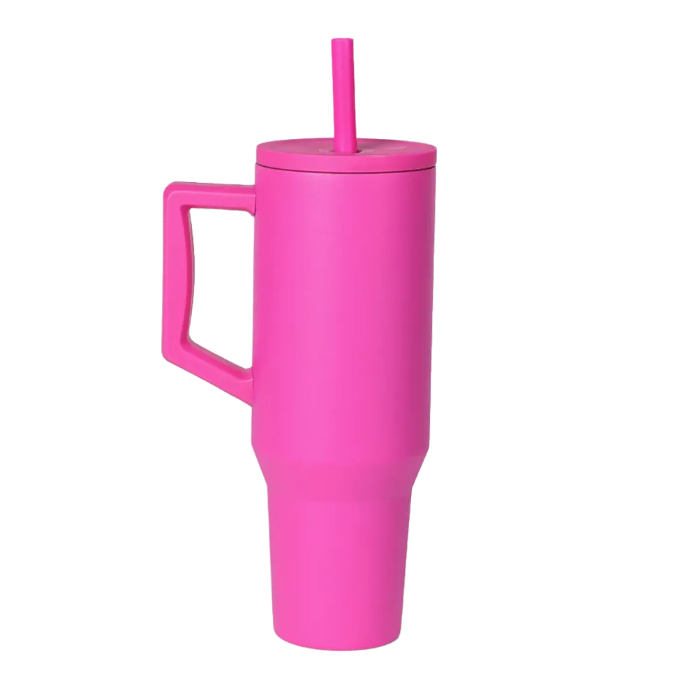 Elemental Commuter Tumbler 40 oz Hot Pink 