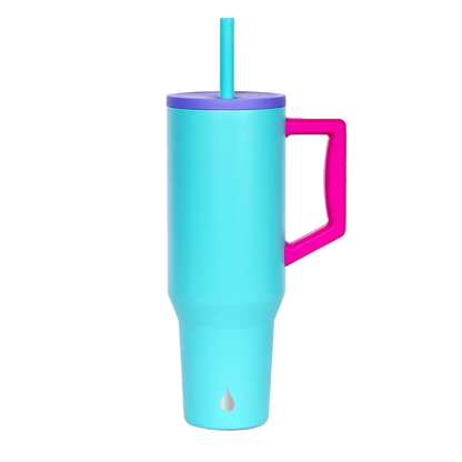Elemental Commuter Tumbler 40 oz Blue Tie Dye 
