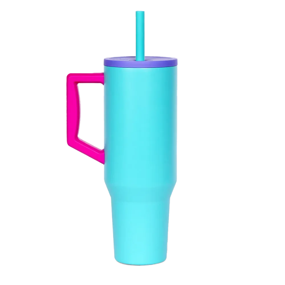 Elemental Commuter Tumbler 40 oz Blue Tie Dye 