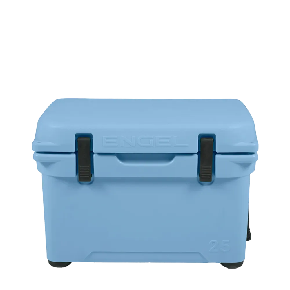 Customized Engel 25 High Performance Hard Cooler and Ice Box front facing 