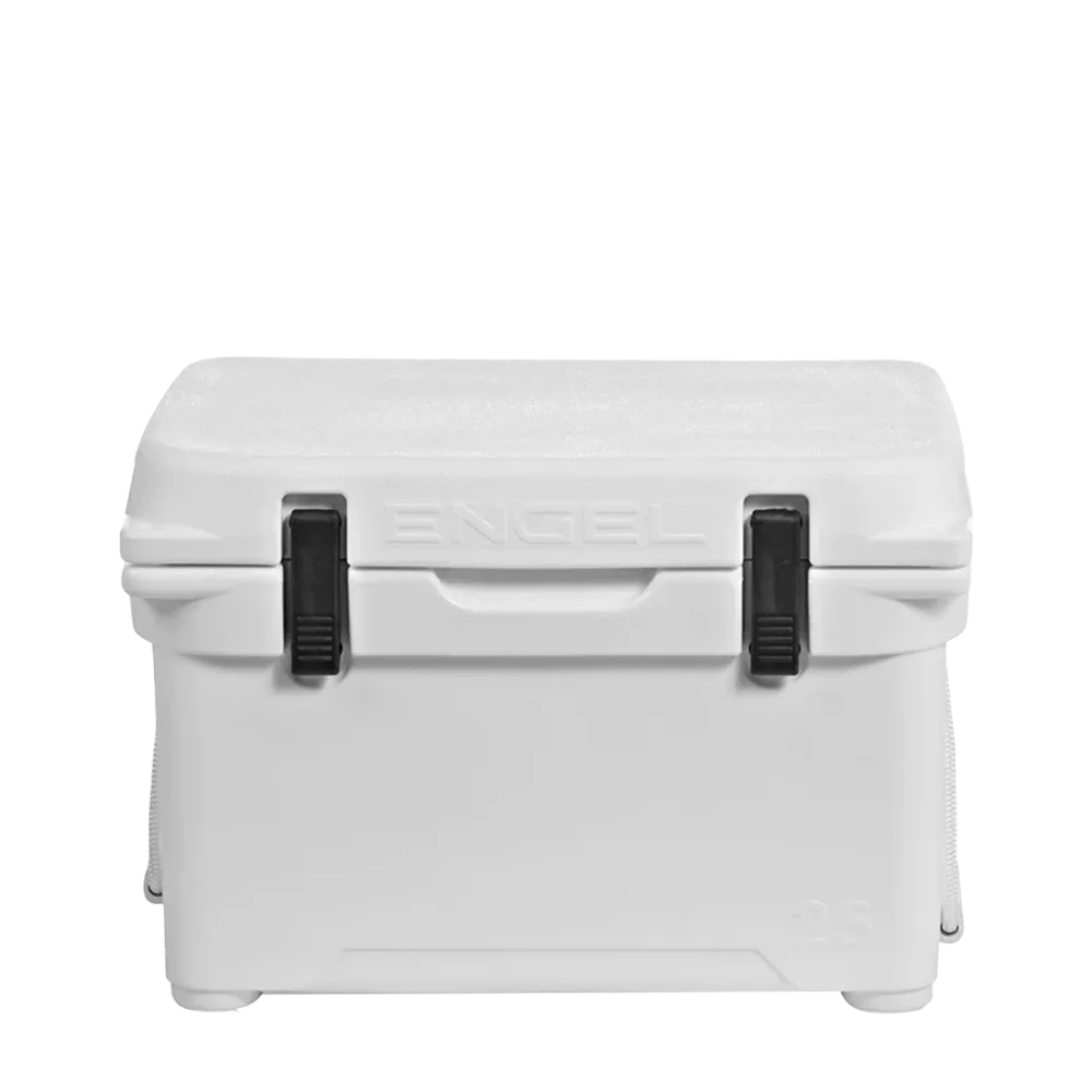 Customized Engel 25 High Performance Hard Cooler and Ice Box front facing 