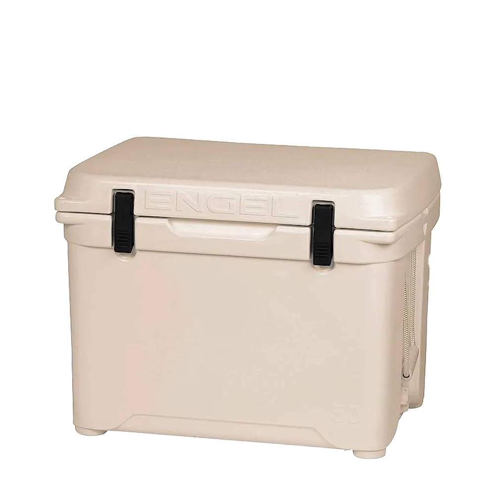 Customized Engel 50 High Performance Hard Cooler and Ice Box side angle 