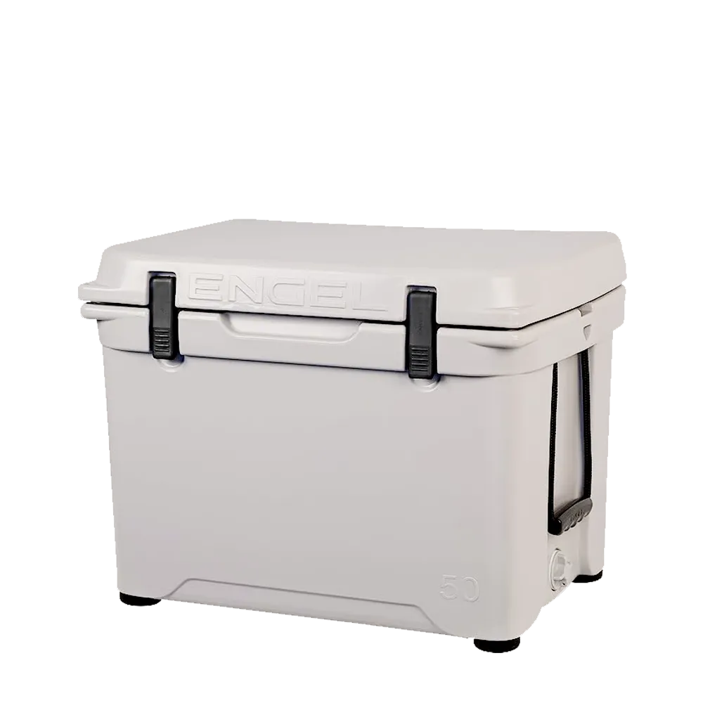 Customized Engel 50 High Performance Hard Cooler and Ice Box side angle 