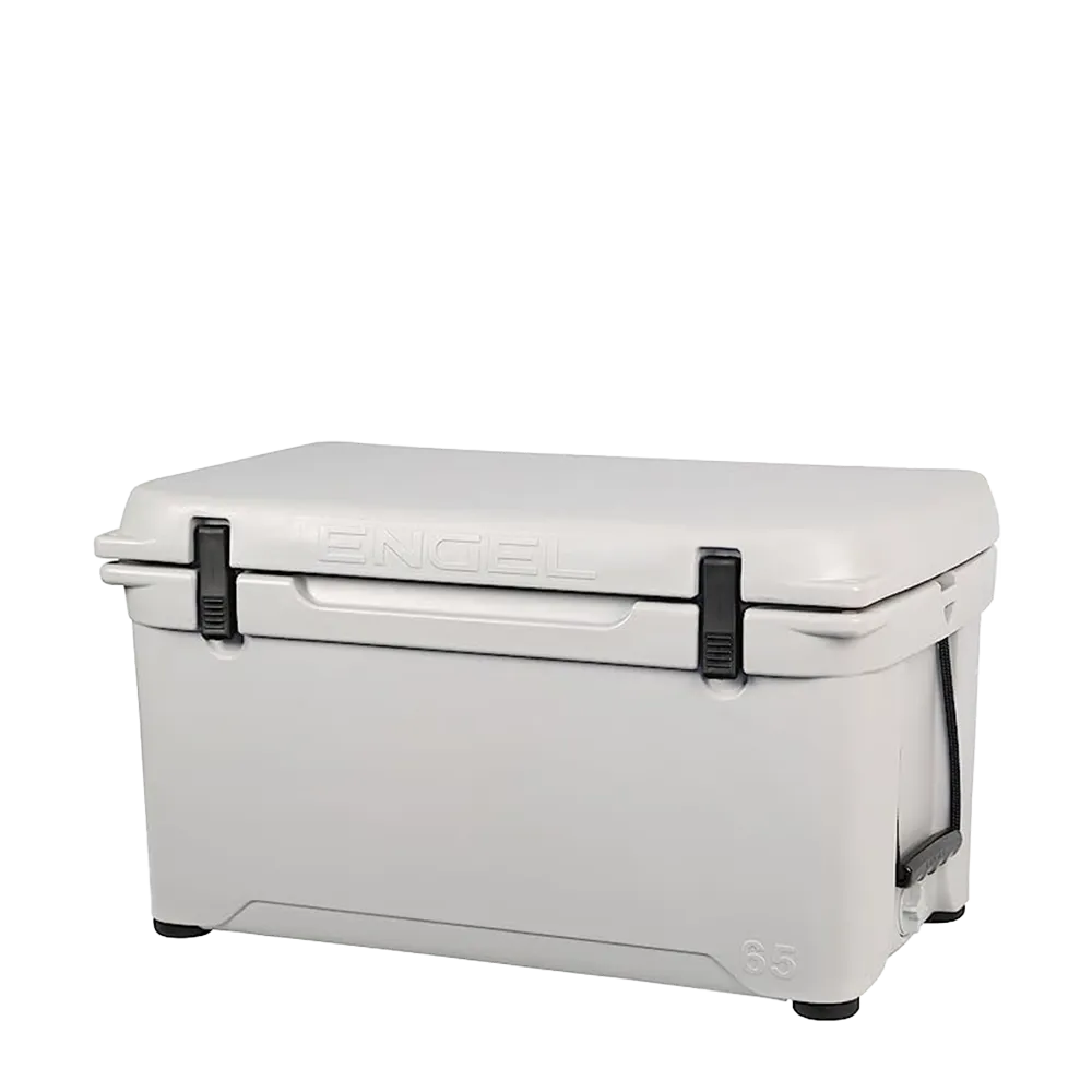 Customized Engel 65 High Performance Hard Cooler and Ice Box side angle 